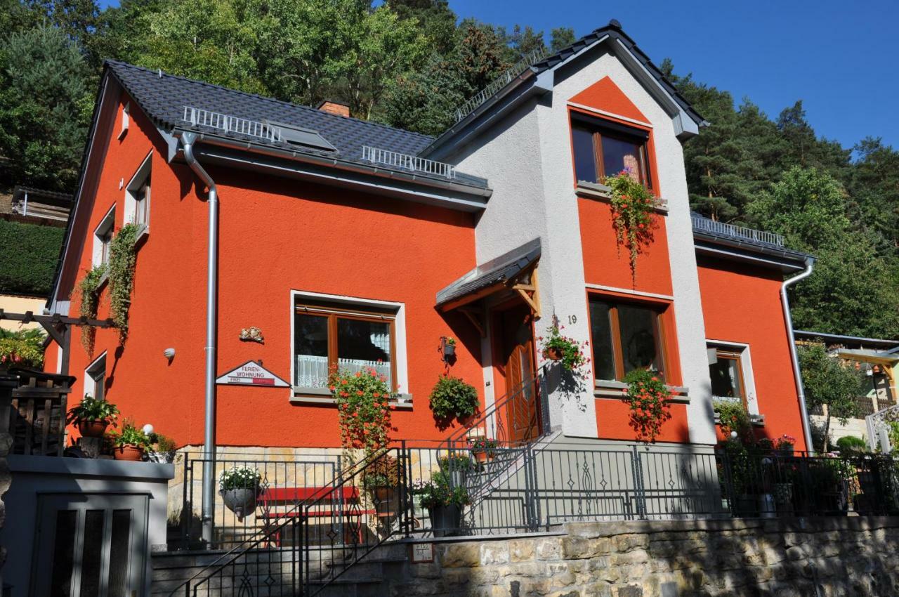 Ferienwohnung Richter Bad Schandau Eksteriør billede
